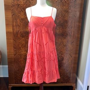 Ben Sherman Size Small Coral Dress